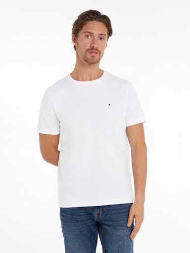 Majica kratkih rukava Tommy Hilfiger Short Sleeve T-Shirt Bijela | MW0MW37267YBR