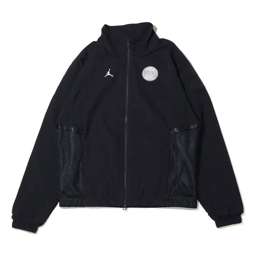 Vjetrovka Jordan Air Jordan Logo Long Sleeve Jacket Crna | DM3091-010