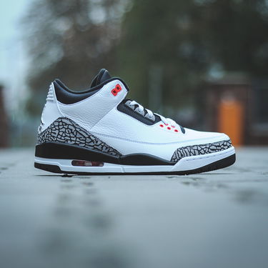 Tenisice i cipele Jordan Air Jordan 3 Retro "Infrared 23" Bijela | 136064-123, 1