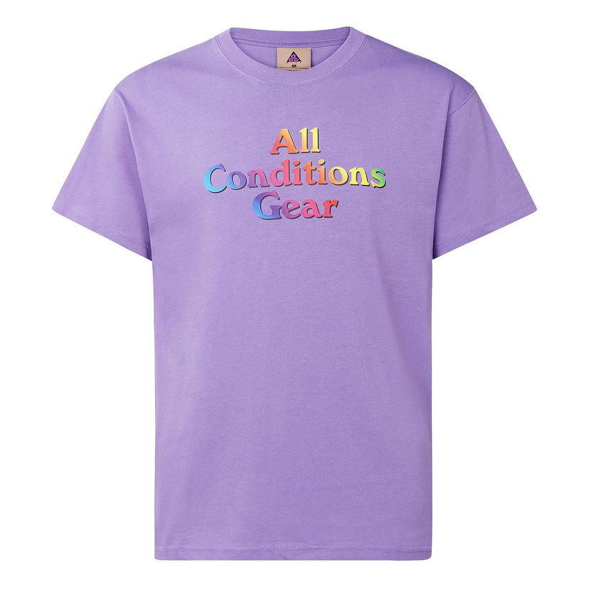 Majica kratkih rukava Nike ACG ACG Alphabet Logo T-Shirt Ljubičasta | CV7548-583