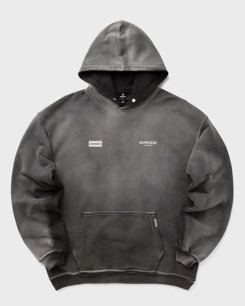 Dukserice Represent Clo Oasis Owners Club Distressed Hoodie Siva | OCM100008-04
