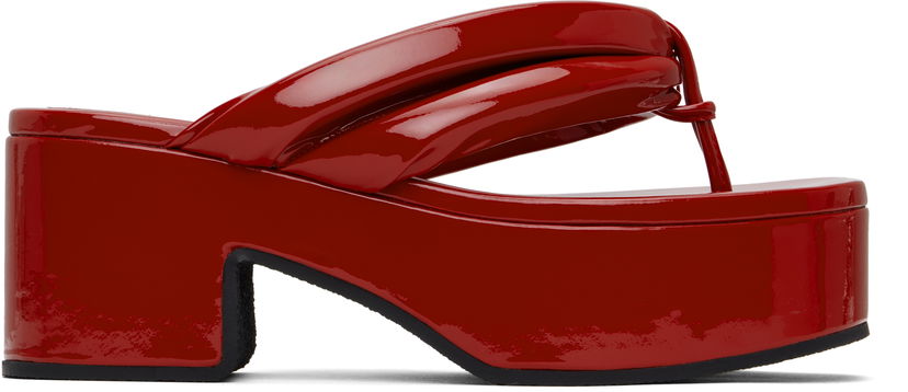Haljina Dries Van Noten Dries Van Noten Platform Sandals Crvena | WS251-1544-189