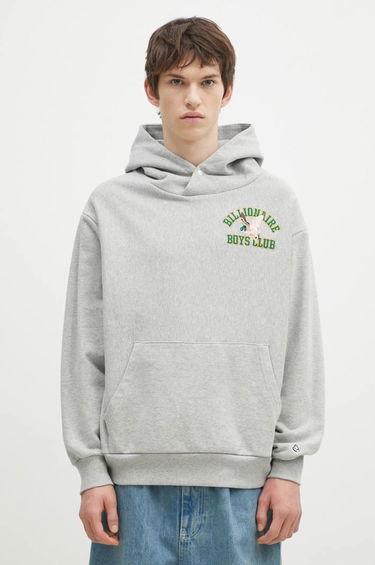 Dukserice BILLIONAIRE BOYS CLUB Duck Varsity Embroidered Popover Hoodie Siva | B24451, 0