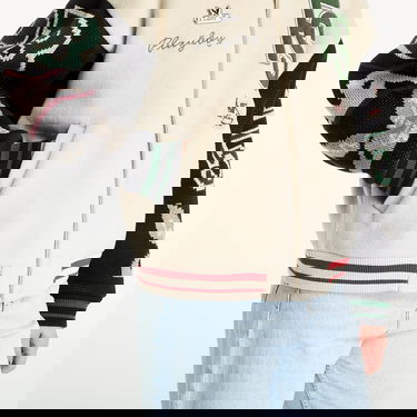 Bomber jakna Footshop Playboy x FTSHP Varsity Jacket UNISEX Grey Bež | FTSHP_503, 3