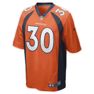 Dres Nike NFL Denver Broncos Jersey (Phillip Lindsay) Narančasta | DN1883-820, 3