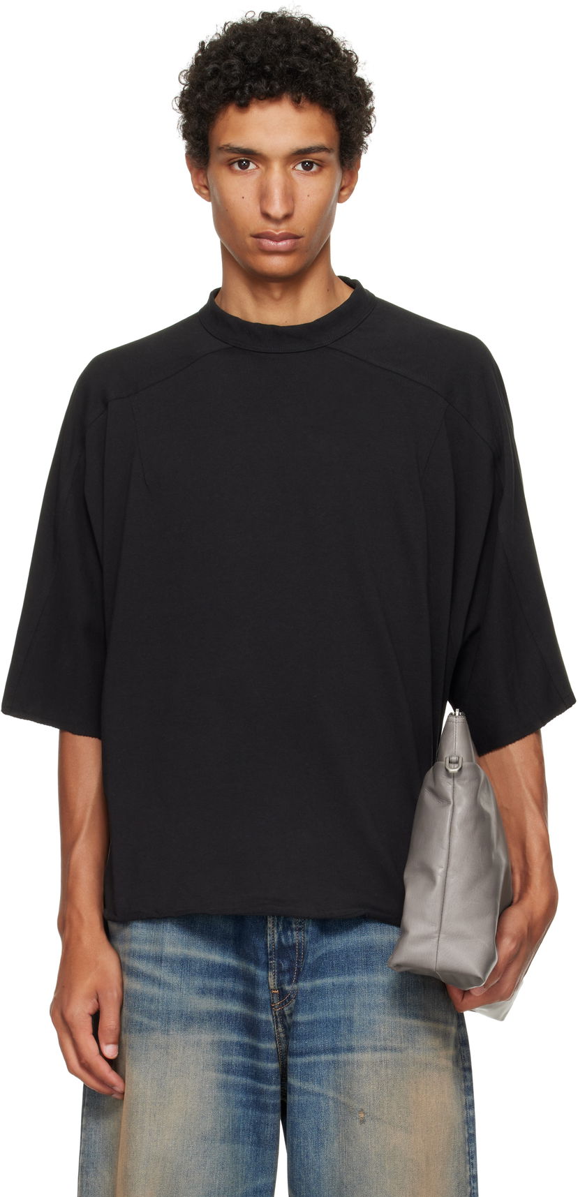 Majica kratkih rukava Entire Studios Entire Studios Heavy Dart T-Shirt Crna | ES2487SO