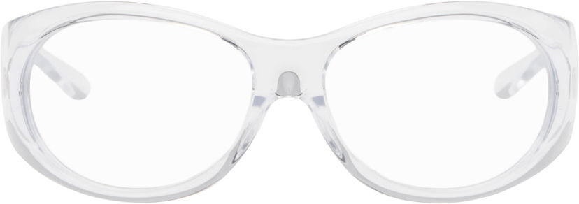 Sunčane naočale Courrèges Hybrid 01 Sunglasses Bijela | 223ALU009AC0006