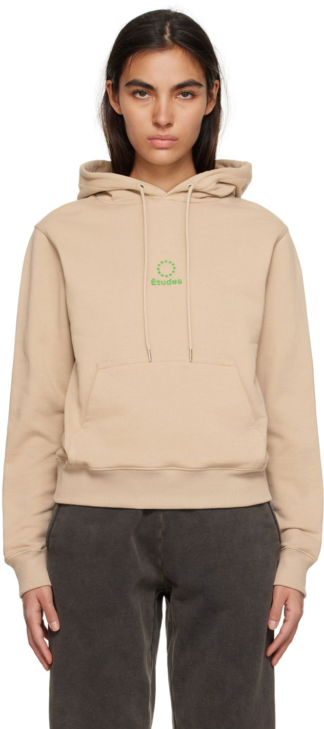 Dukserice Études Klein Hoodie Bež | E23MM252A01504