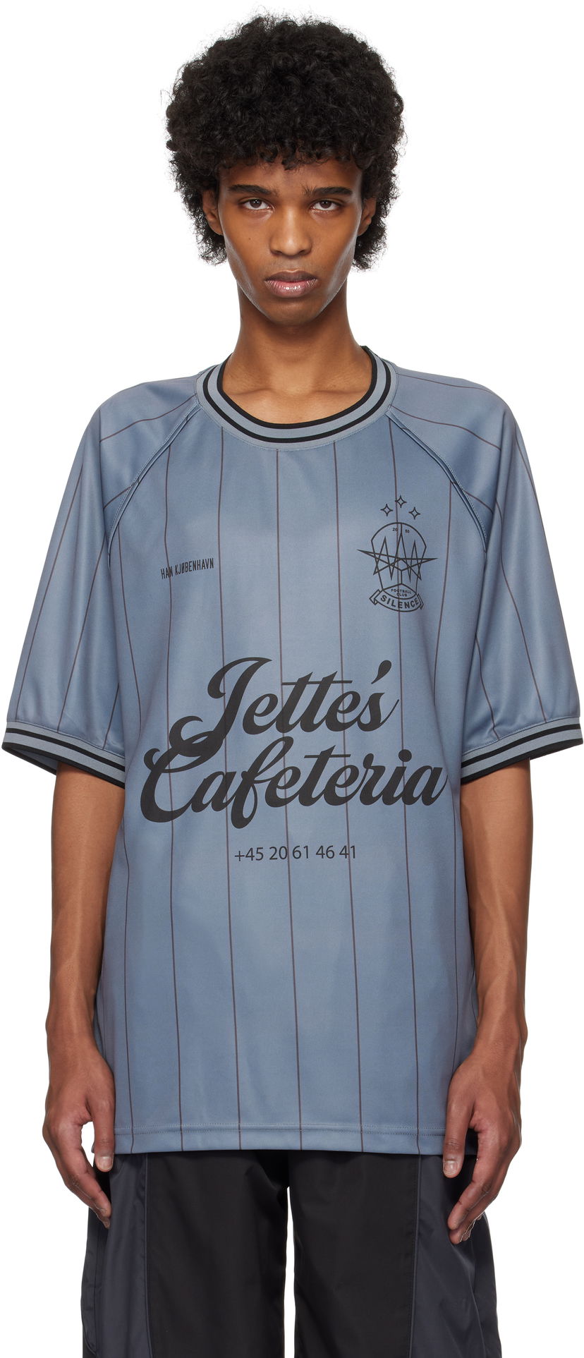 Dres Han Kjøbenhavn Han Kjobenhavn Logo Football T-Shirt Plava | M-134405