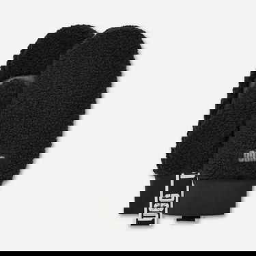 Rukavice UGG Logo Tape Fleece Mittens Crna | 101099-BLK, 0