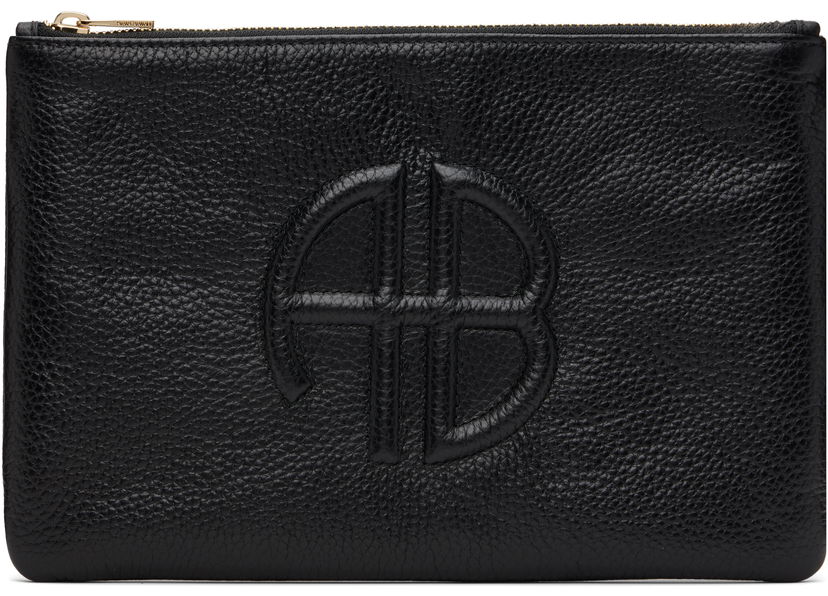 Novčanik Anine Bing Anine Bing Lili Leather Pouch Crna | A-13-10474-BLK29