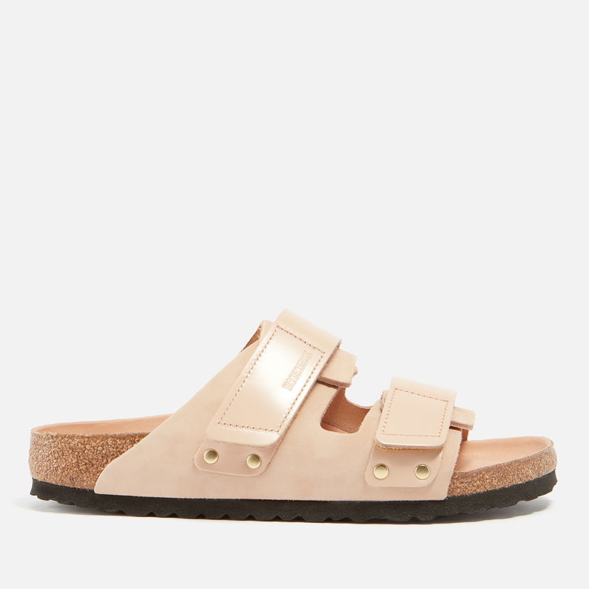 Tenisice i cipele Birkenstock Women's Uji Nubuck and Patent Leather Sandals - UK 3.5 Bež | 1026544