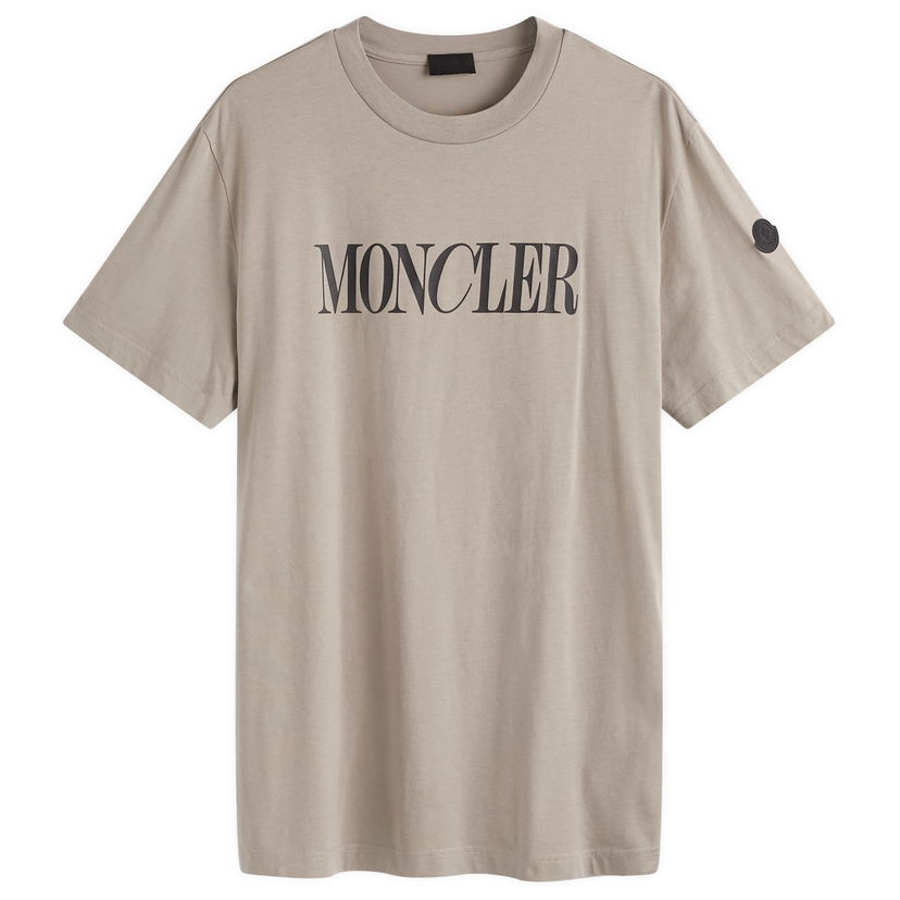 Majica kratkih rukava Moncler Logo T-Shirt Siva | 8C000-31-89A17-266