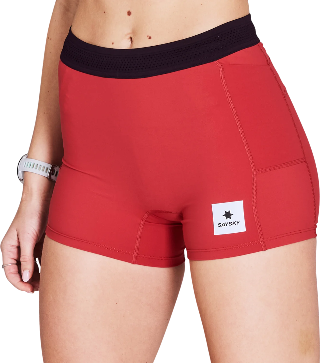 Kratke hlače Saysky Saysky Flow+ Race 4" Shorts Crvena | nwrst62c-506, 0