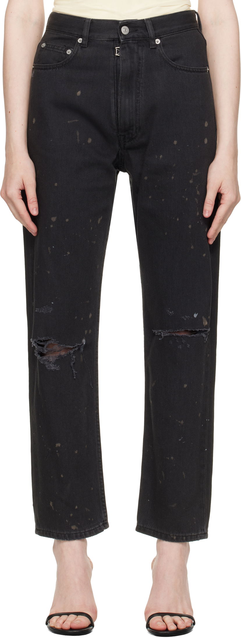 Jeans Maison Margiela MM6 Maison Margiela 5 Pockets Jeans Crna | SH2LA0016 M30011