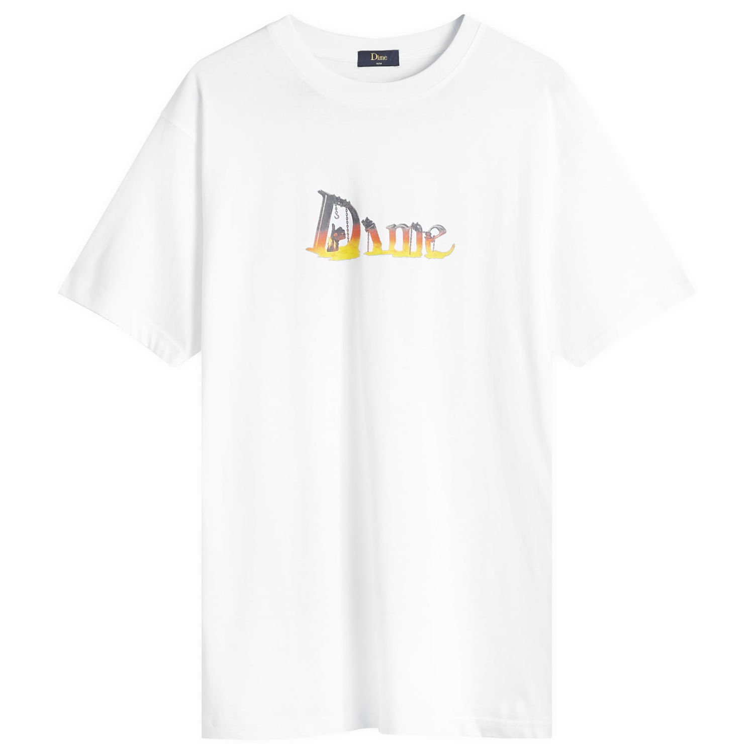 Majica kratkih rukava Dime Classic Skynet T-Shirt Bijela | DIMEFA2426WHT, 0