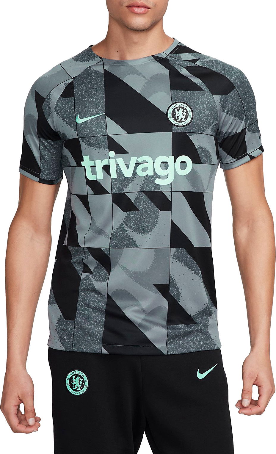 Majica kratkih rukava Nike Dri-FIT Chelsea FC 2023/24 Siva | dz1335-066, 0