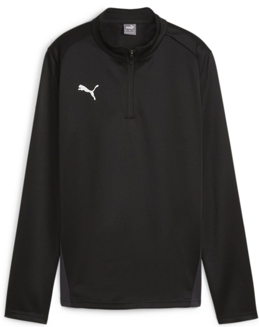 Majica kratkih rukava Puma teamGOAL Training 1/4 Zip Top Wmn Crna | 658631-03