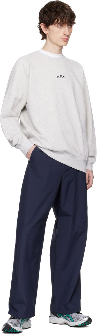 Džemper A.P.C. A.P.C. ASICS Edition Lake Sweatshirt Siva | COEZD-H27958, 3