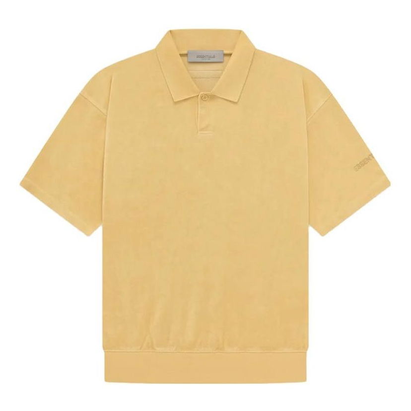 Polo majica Fear of God Essentials Polo Shirt Žuta | 125BT224052F