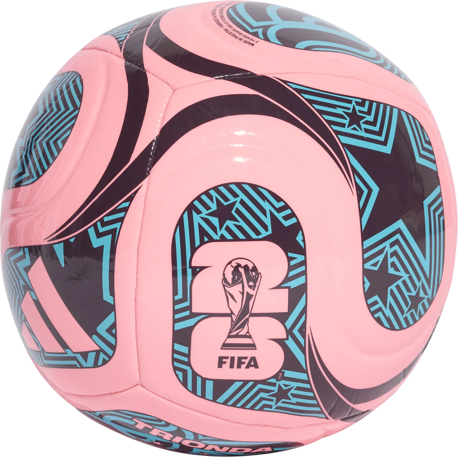 Sportska oprema adidas Performance FIFA World Cup 26™ Trionda Club Ball Ružičasta | JD8029, 1