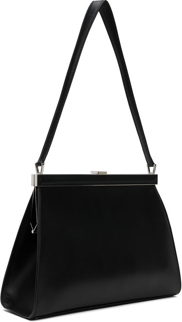 Ručna torbica Max Mara Biancaclasp Leather Frame Bag Crna | 2524516212600, 2