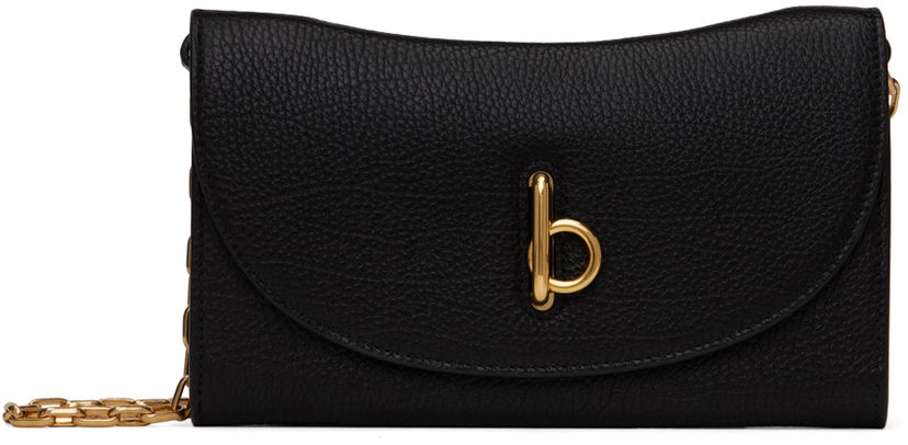 Novčanik Burberry Chain Strap Wallet Bag Crna | 8095481