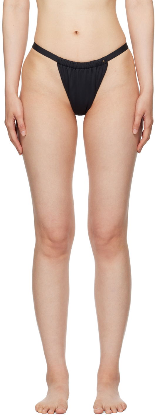 Gaćice Anine Bing ANINE BING Milani Bikini Bottom Swimwear Crna | A-11-2212-000