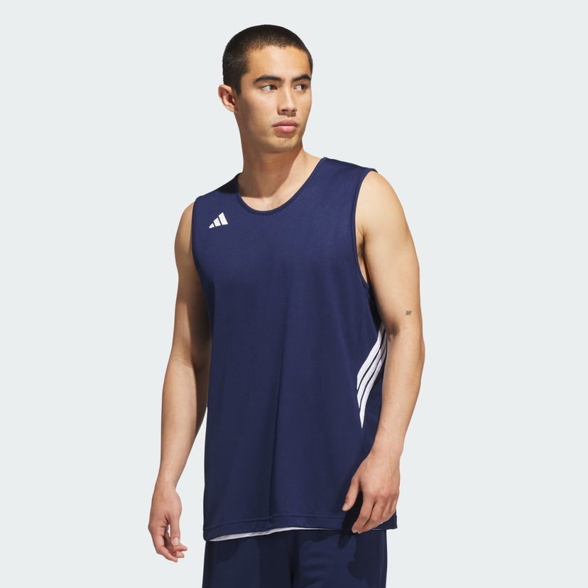 Dres adidas Performance 3G Speed Reversible Basketball Jersey Plava | JM5096