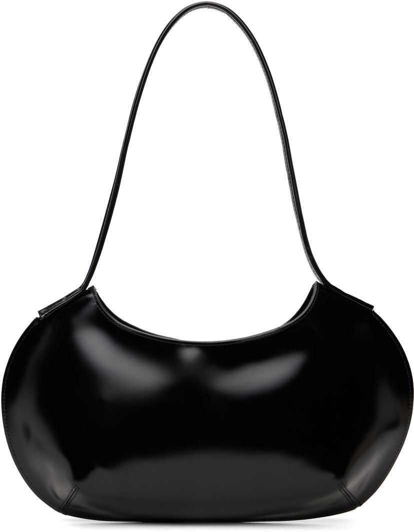 Torba za rame BY FAR BY FAR Horner Shoulder Bag Crna | MWBSB056CL017BK001PL
