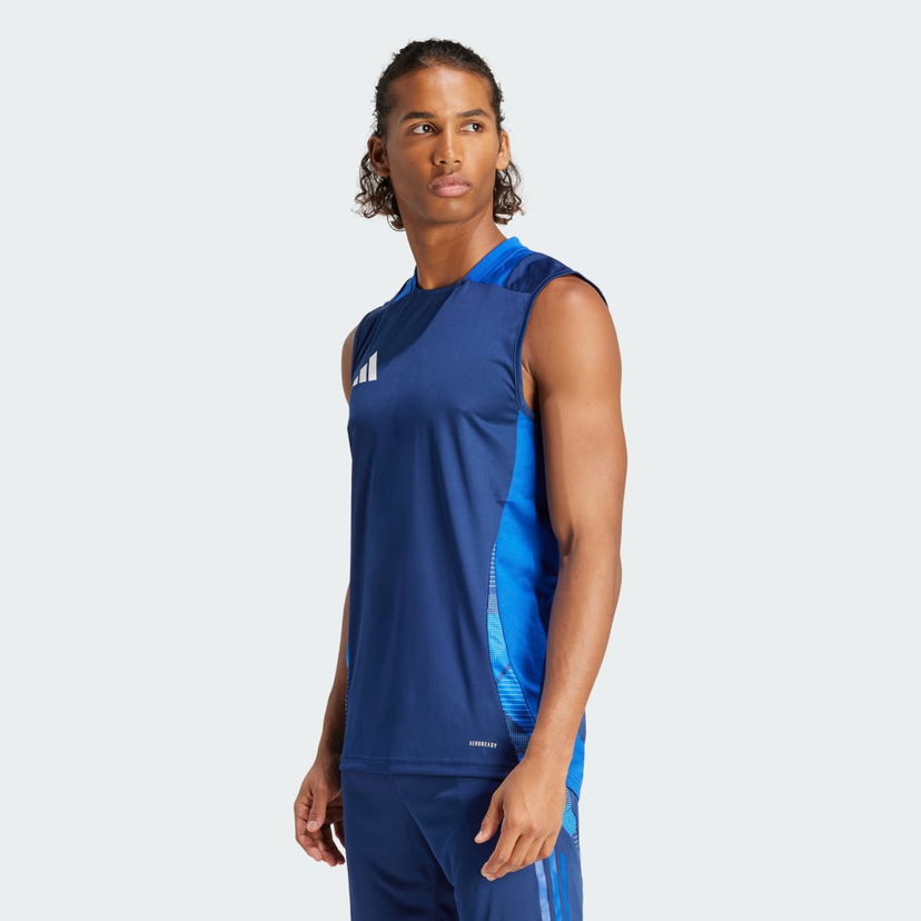 Dres adidas Performance Tiro 24 Competition Training Sleeveless Jersey Tamnoplava | IR5476