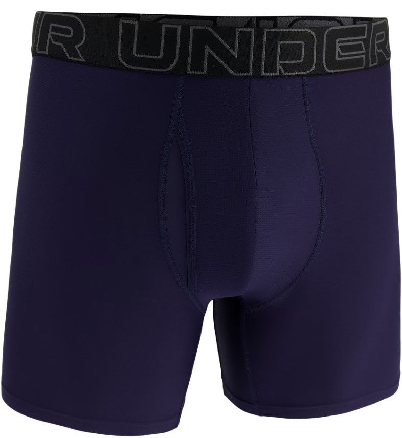 Bokserice Under Armour Under Armour UA Performance Tech Solid 6-Inch Boxer Briefs Tamnoplava | 1383849-410