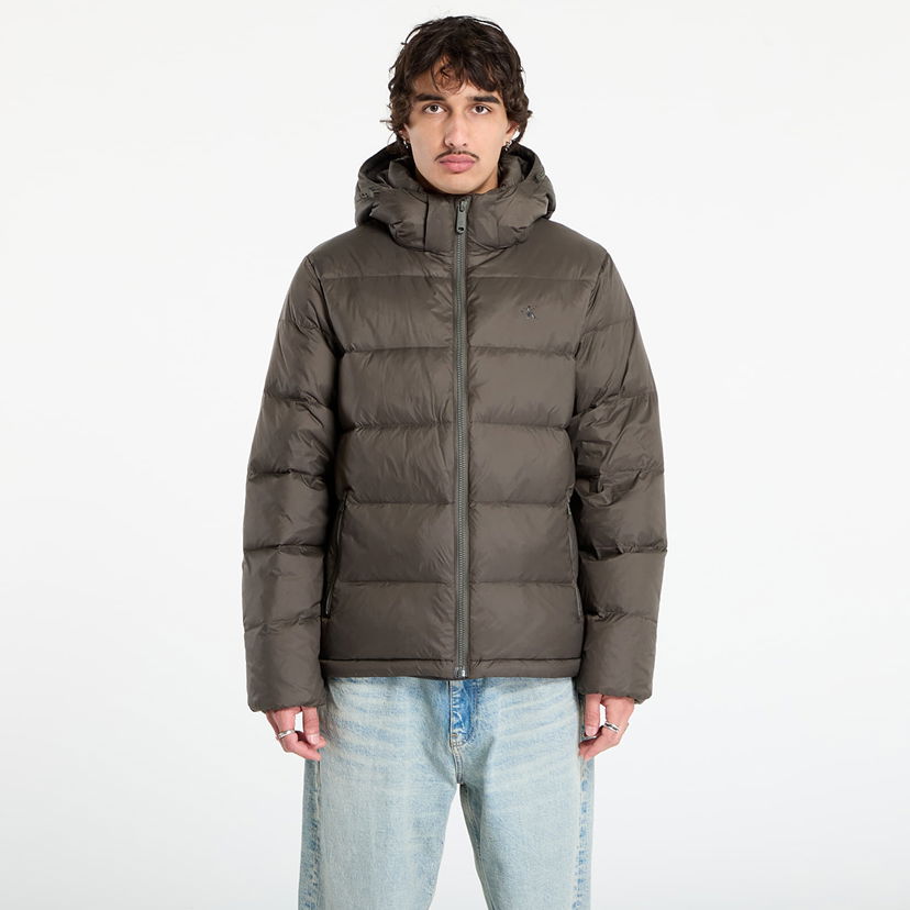 Jakna CALVIN KLEIN Calvin Klein Jeans Zip Off Hooded Nylon Jacket Zelena | LV04RC518G PAR