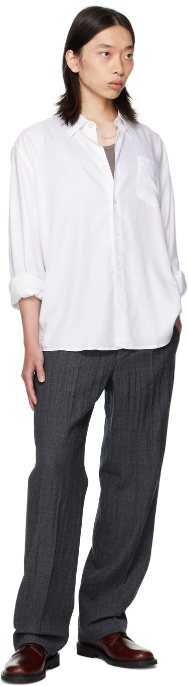 Košulja OUR LEGACY Our Legacy Beyond Button-Up Shirt Bijela | M4252BSW, 4