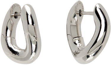 Naušnice Balenciaga Loop XXS Earrings Siva | 656263 TZ99S, 1