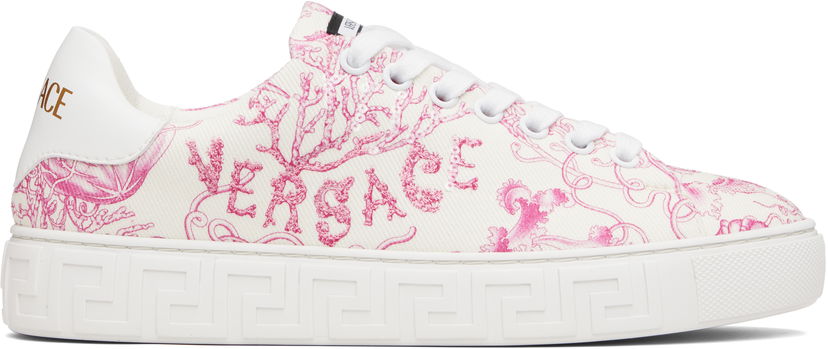 Odjeća Versace Versace Underwater Barocco Greca Bijela | 1013568_1A15483
