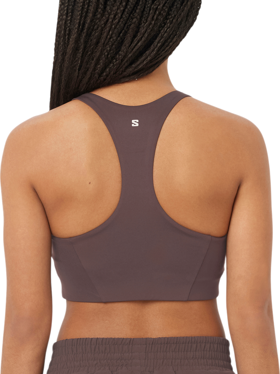 Grudnjak Salomon Salomon SHAKEout CORE Sports Bra Smeđa | lc2657800, 1