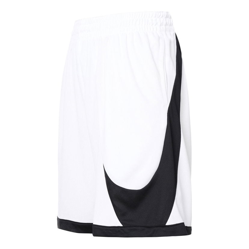 Kratke hlače Nike Loose Fit Quick Dry Large Logo Basketball Shorts Bijela | DH6764-100