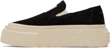 Tenisice i cipele Maison Margiela MM6 Maison Margiela Suede Platform Slip-Ons Crna | SH1WS0015 P5246, 2