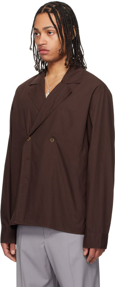 Jakna OUR LEGACY Our Legacy Duo Shirt Jacket Smeđa | M2252DH, 3
