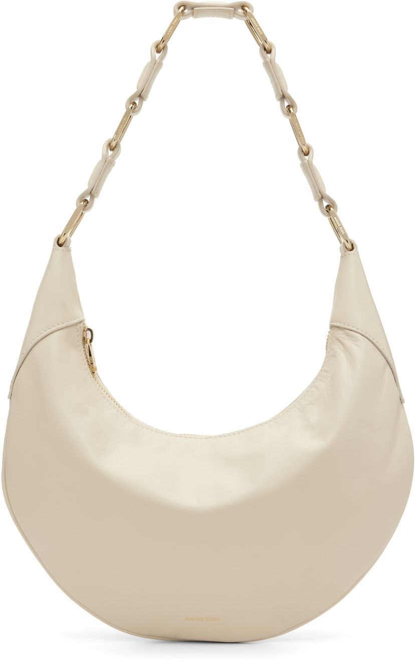 Ručna torbica Anine Bing Anine Bing Kate Hobo Bag Bež | A-13-10695-IVY17