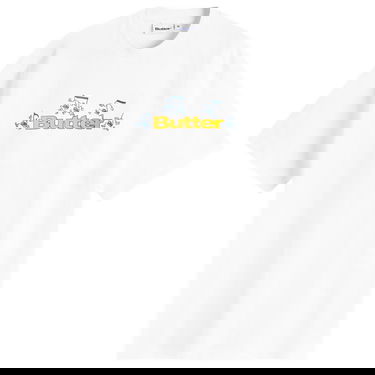 Majica kratkih rukava Butter Goods Tempo Logo Graphic T-Shirt Bijela | BG252100-WHT, 1