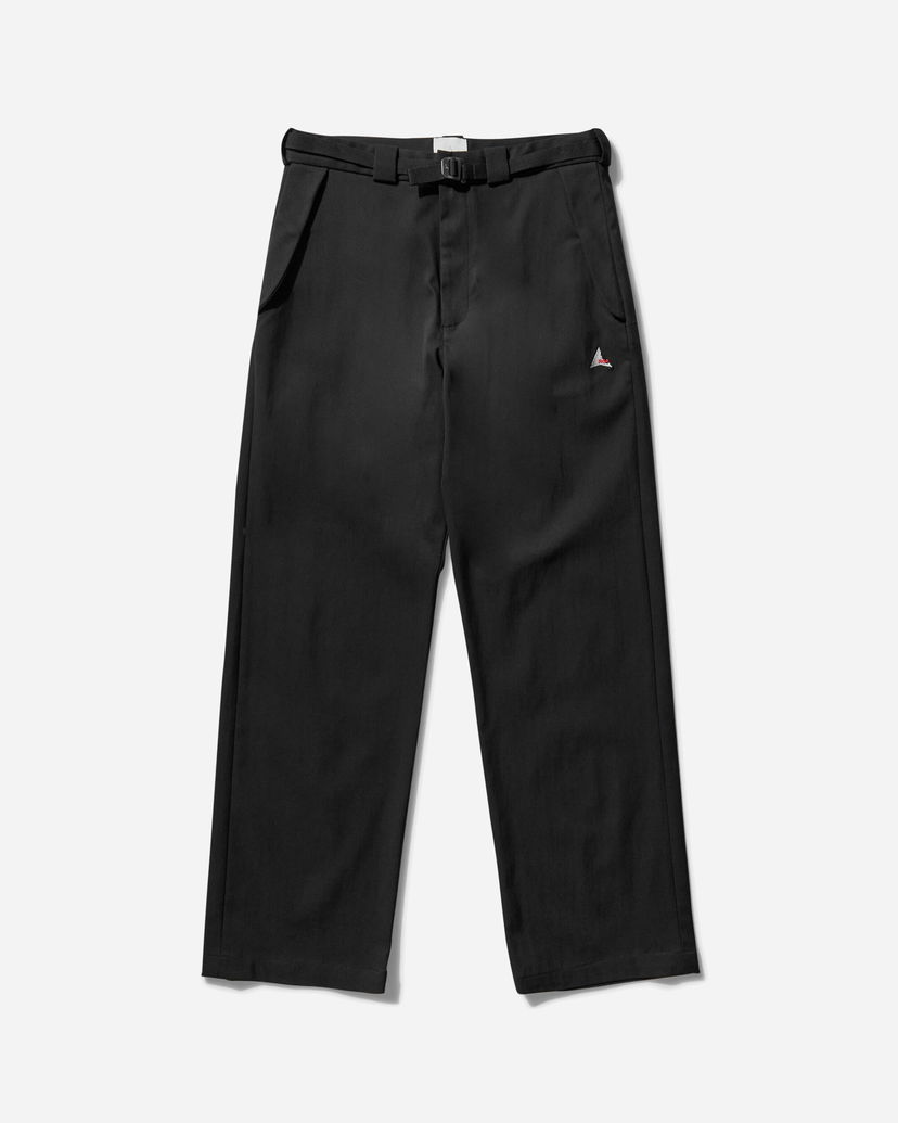 Hlače ROA Buckle Chino Pants Crna | RBMW0380FA267 BLK0001