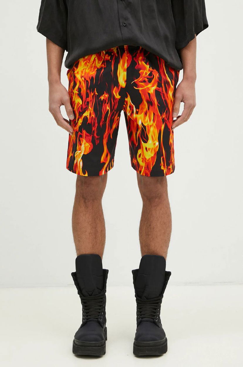 Kratke hlače VETEMENTS VETEMENTS Fire Shorts Višebojno | UA66SS400X