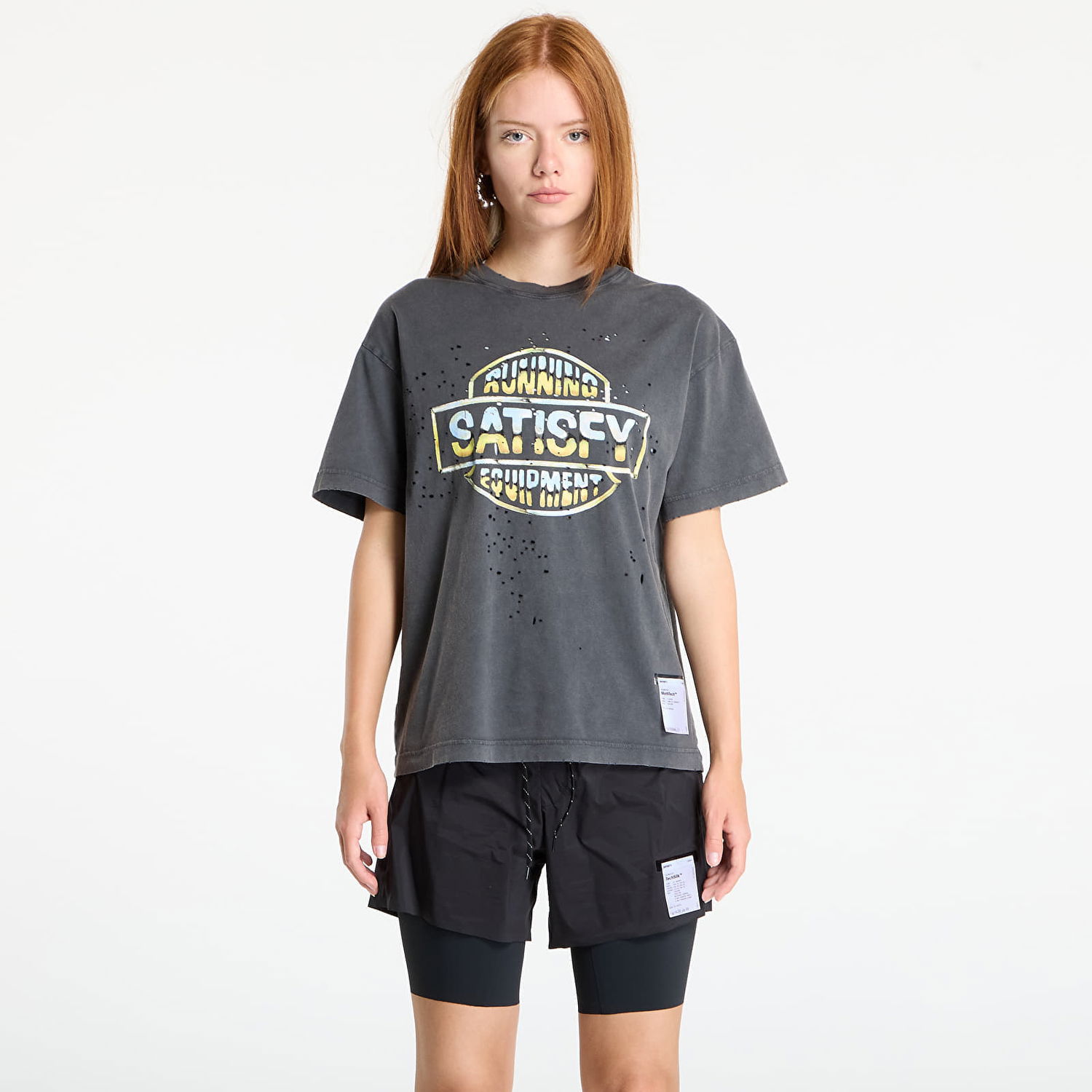 Majica kratkih rukava Satisfy Satisfy MothTech T-Shirt Siva | 11006-AB-EST1, 0
