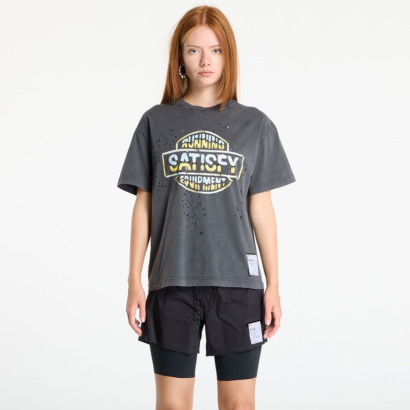 Majica kratkih rukava Satisfy Satisfy MothTech T-Shirt Siva | 11006-AB-EST1