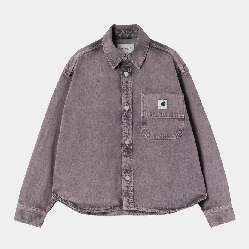 Košulja Carhartt WIP Carhartt WIP Georgia Shirt Jacket Ljubičasta | I035823_6