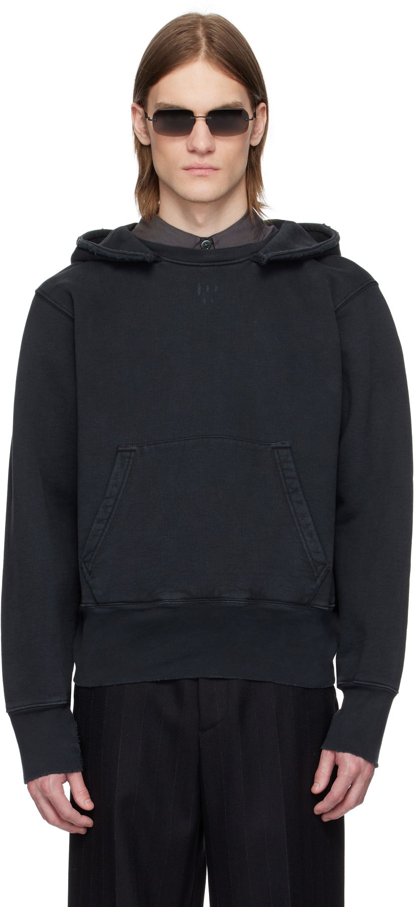 Dukserice OUR LEGACY Our Legacy Relic Hoodie Crna | M2256RPB