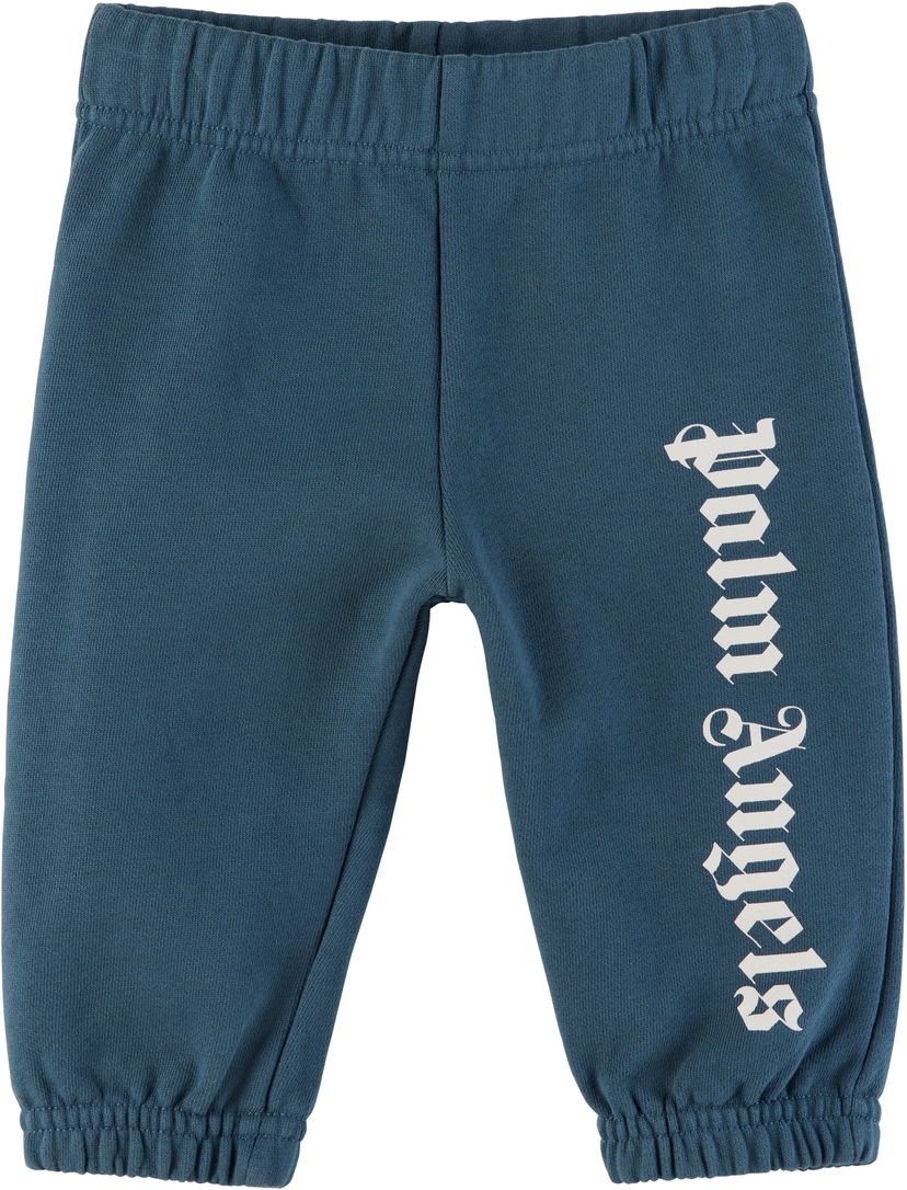 Trenirka Palm Angels Palm Angels Overlogo Sweatpants Plava | PBXD001S25FLE0014503