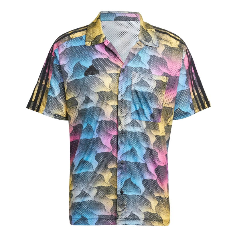 Košulja adidas Originals Tiro Allover Print Mesh Resort Shirt Višebojno | IP3784